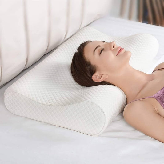 Treating neck pain with a pillow