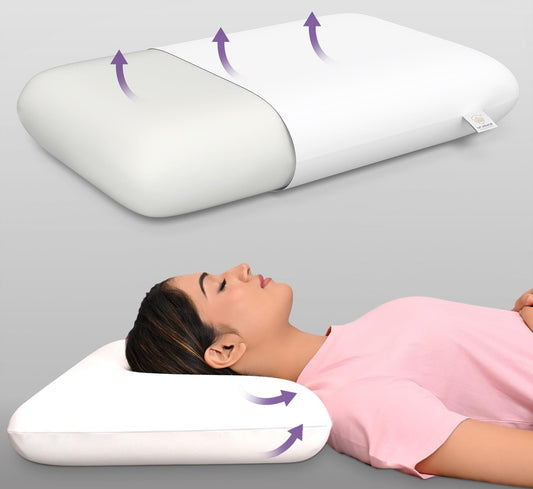 Orthopedic Pillows for Neck Pain Relief- Pack of 1 | Bad Pillows